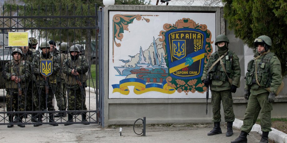 Крым, российские военные