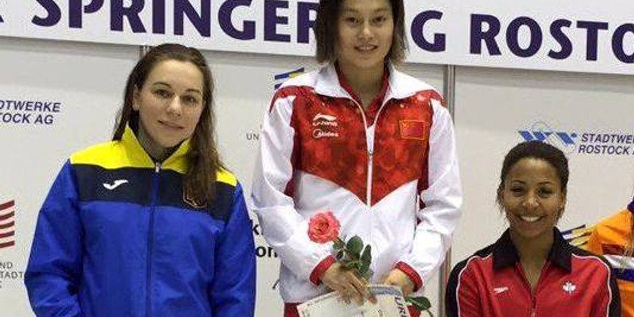 Призеры Гран-при по прыжкам в воду / Фото: facebook.com/olympicua
