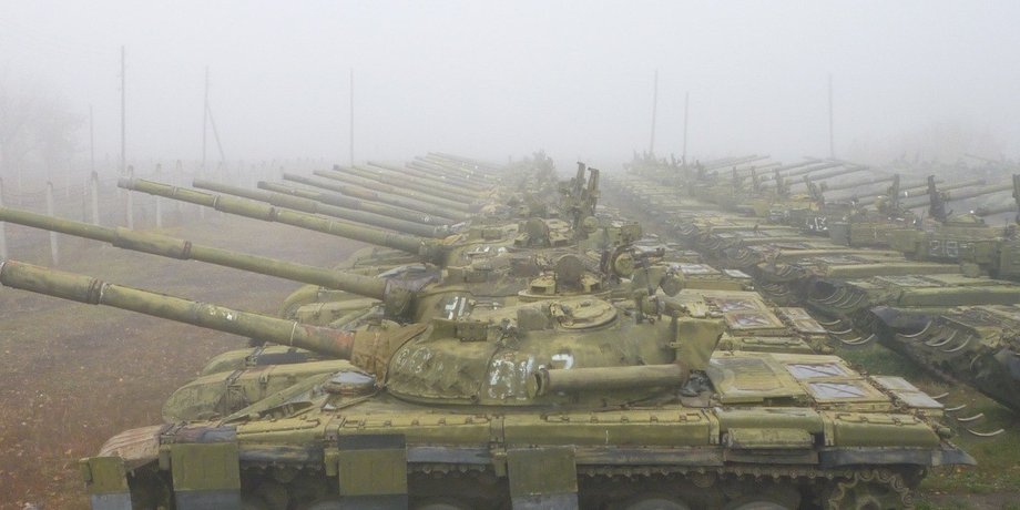 зберігання танків