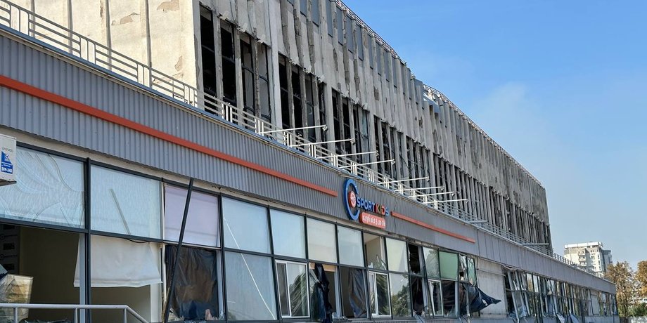 Обстрел Харькова, обстрел Дворец спорта, Дворец спорта, Дворец спорта, Дворец спорта фото