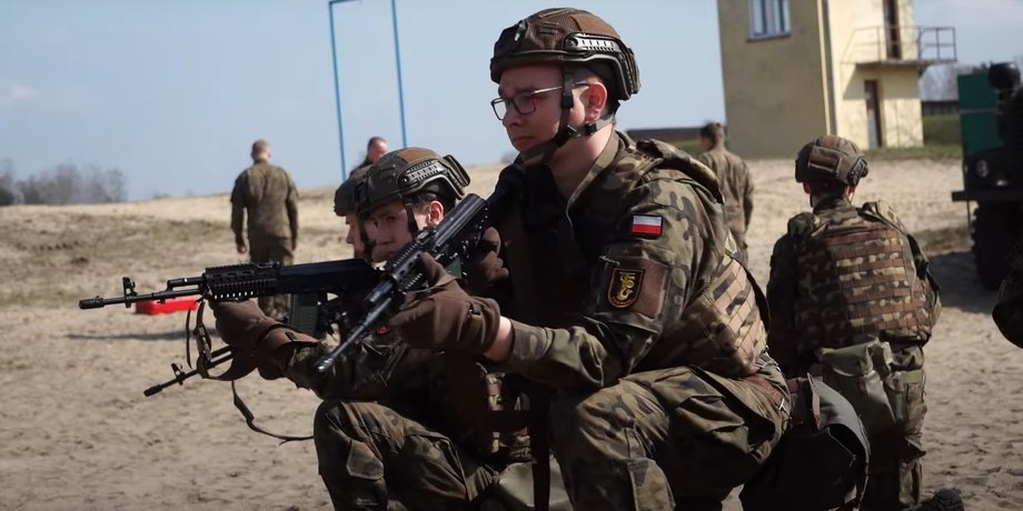 армія польші, солдати польської армії, польські добровольці