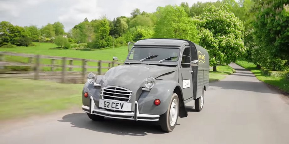 Citroen 2CV, Электромобиль Citroen 2CV, электрокар Citroen 2CV, Citroen 2CV AK
