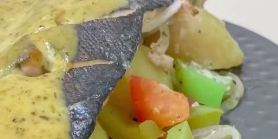 рыба с картофелем