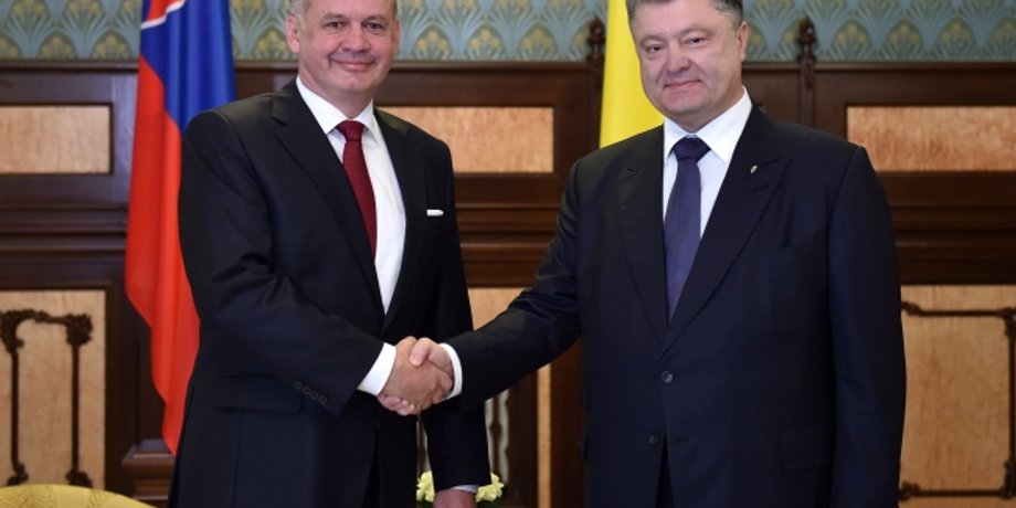 Петр Порошенко и Андрей Киска / Фото пресс-службы президента