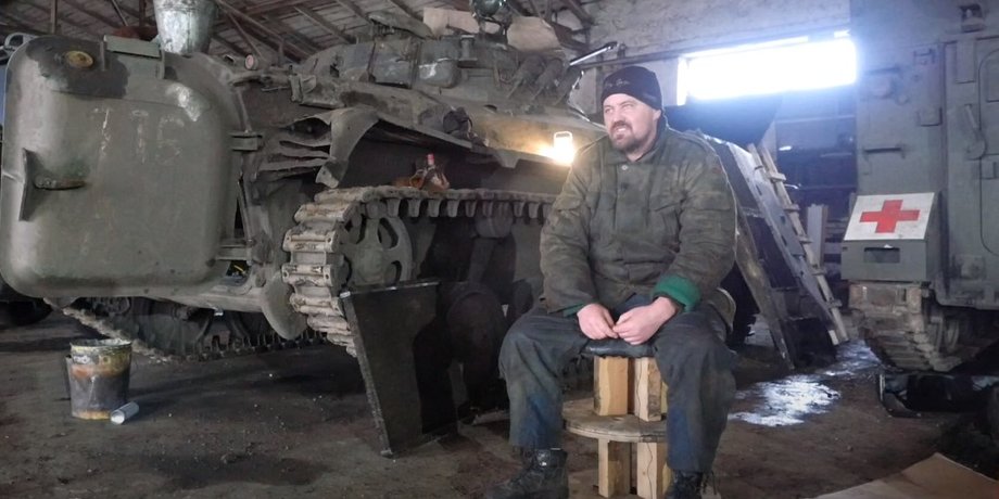 боец ремонтного взвода ВСУ