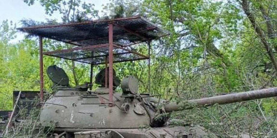 На передовой заметили "чудо военной техники России