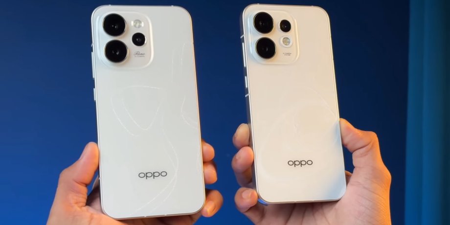 Oppo Reno 16 та Oppo Reno 15 Pro Mini