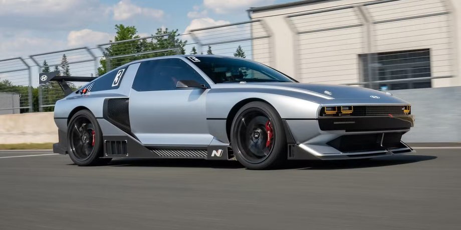 Hyundai N Vision 74, електромобіль Hyundai, суперкар Hyundai