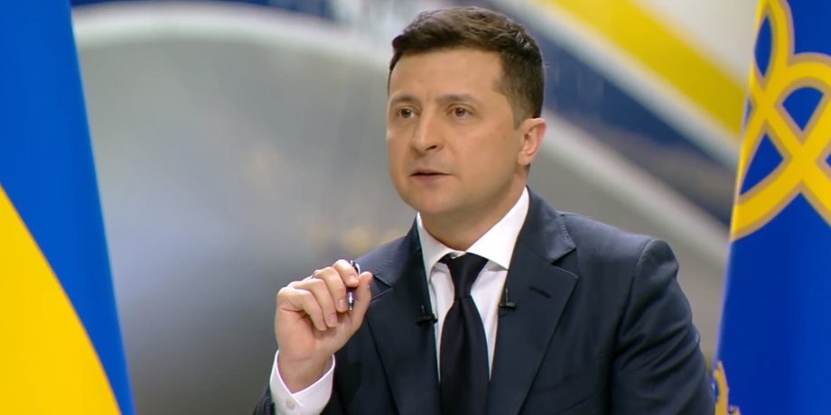 владимир зеленский, прес-конференція Зеленського 2021, два роки президентства Зеленського