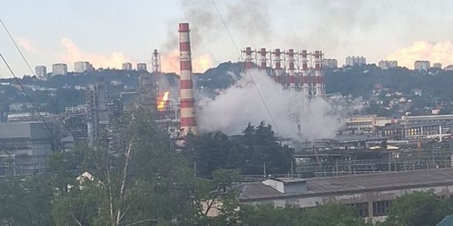 Скільки резервуарів знищено в Туапсе