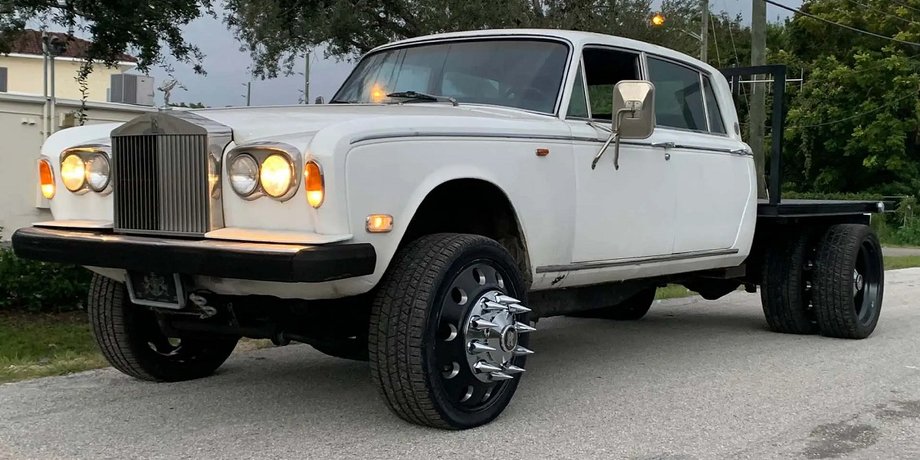 Грузовой Rolls-Royce, грузовик Rolls-Royce, тюнинг Rolls-Royce, Rolls-Royce Silver Shadow