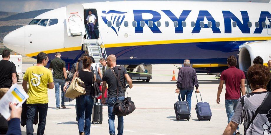 Ryanair, Ползнань, самолет, скандал,