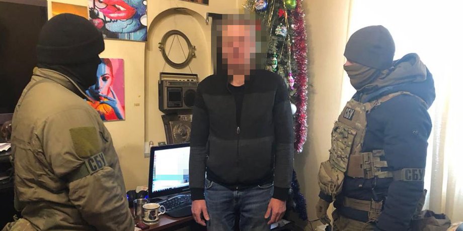 сбу задержали агента в одессе