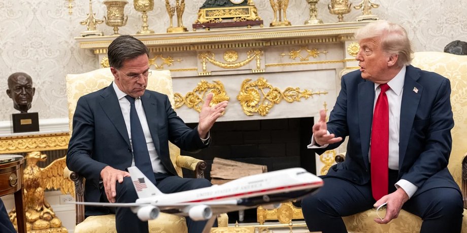 Марк Рютте і Дональд Трамп зустріч у білому домі