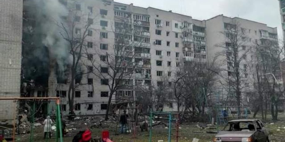 гсчсч, обстрелянный дом в Чернигове