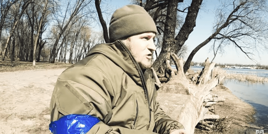 Александр Алиев война, Александр Алиев тероборона