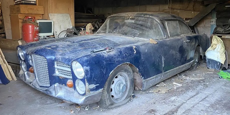 Facel Vega HK 500, Facel Vega, Facel Vega 1960, заброшенные авто