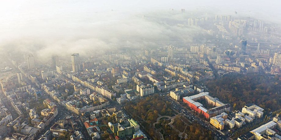 якість повітря київ, що горить в києві, повітря в києві