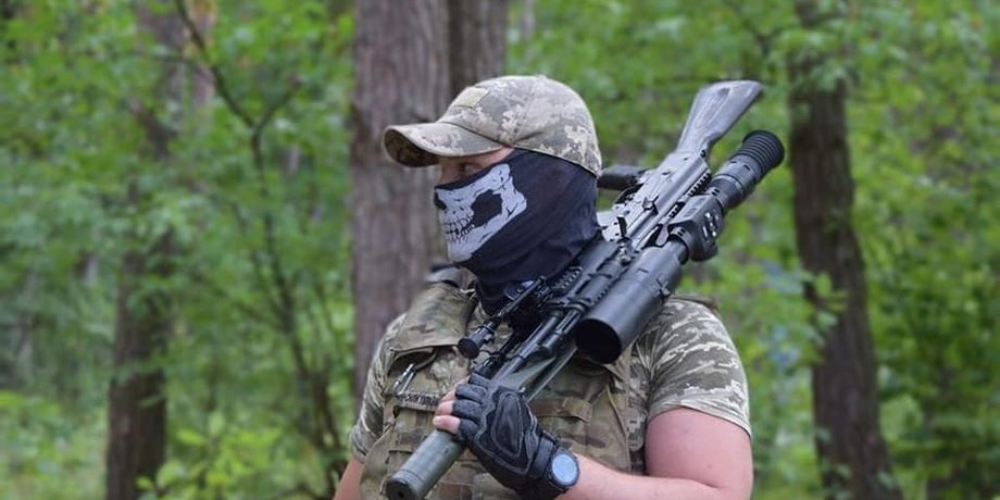 боец всу винтовка, курская область, курская область