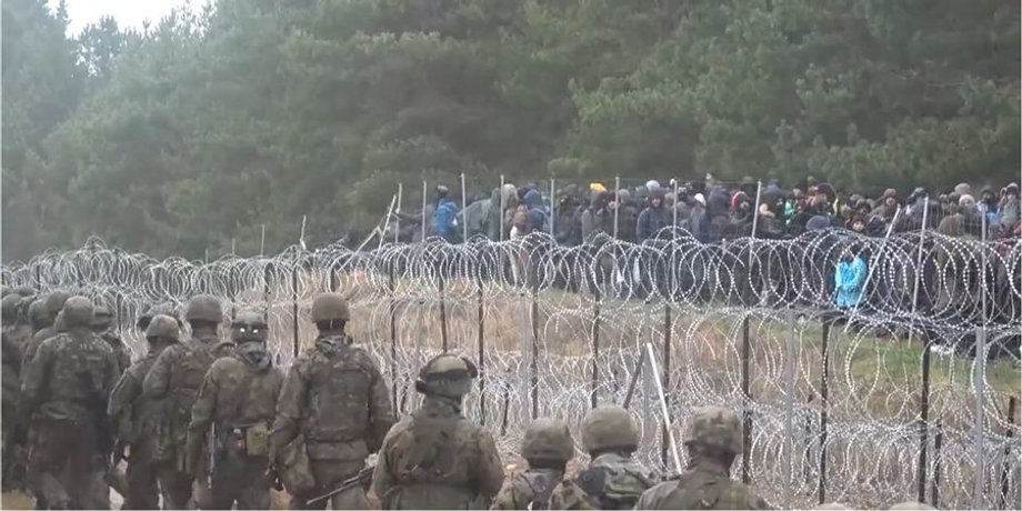 провокації на польському кордоні, мігранти, Білорусь, прикордонники