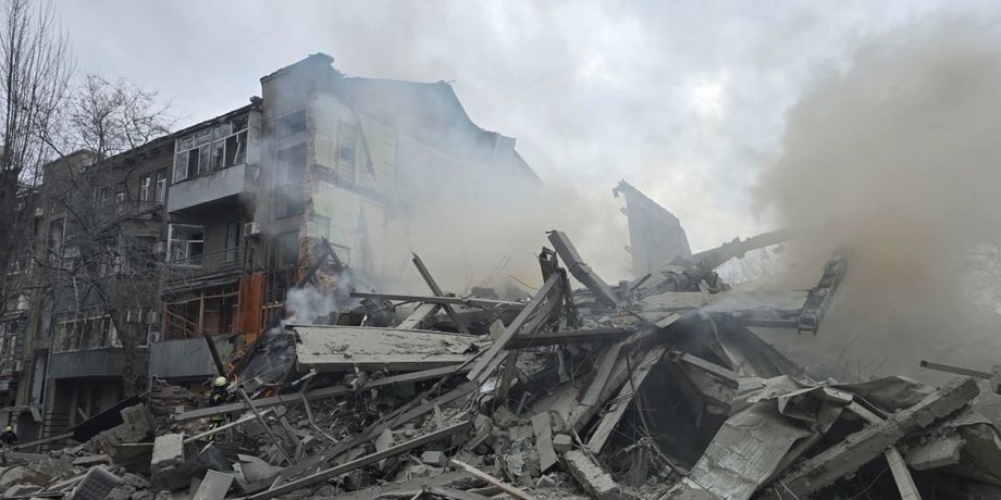 ВС РФ ударили по центру Харькова