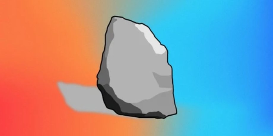 EtherRock, камень, рисунок