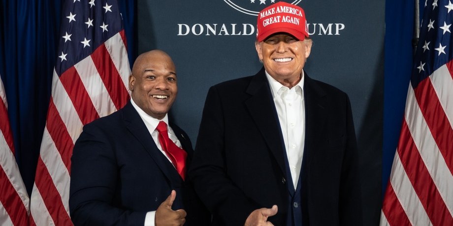 Марк Бернс и Дональд Трамп