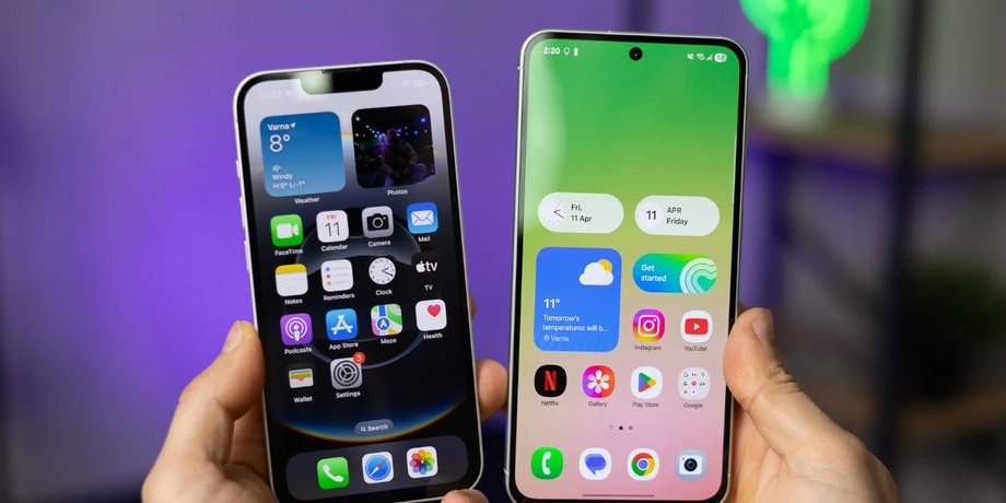 Apple iPhone 16e Samsung Galaxy A56 смартфони