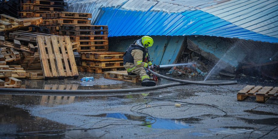 Удар ЗС РФ по підприємству на Одещині