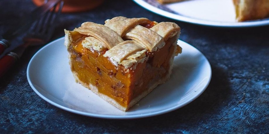 Пирог с яблоками и тыквой, пирог с тыквой, пирог рецепт