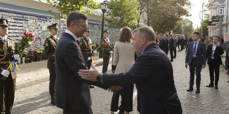 Голова МЗС Данії, голова МЗС України, Дмитро Кулеба, Ларс Люкке Расмуссен