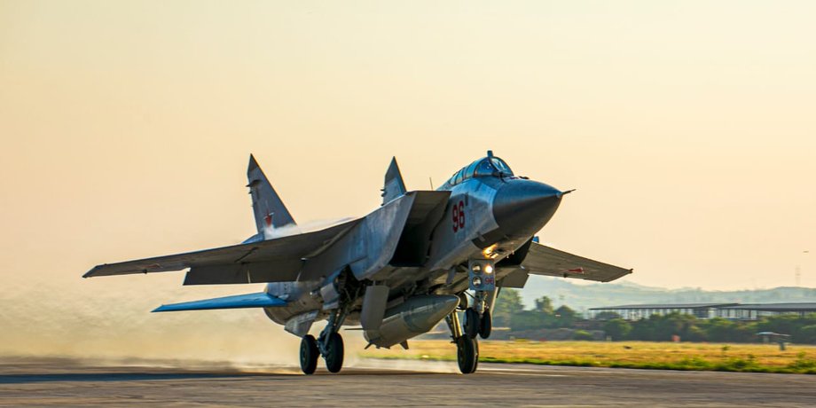 Самолет МиГ-31, ВС РФ самолет МиГ-31, МиГ-31 воздушная тревога, МиГ-31 Кинжал, угроза МиГ-31