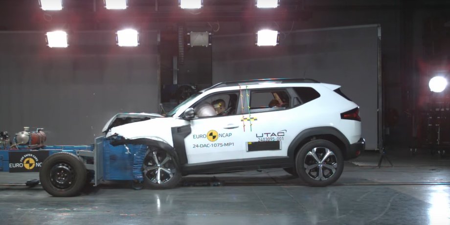 дастер краш тест, новий Duster, Dacia Duster, Duster 2024