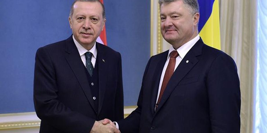 Реджеп Тайип Эрдоган и Петр Порошенко / Фото: president.gov.ua