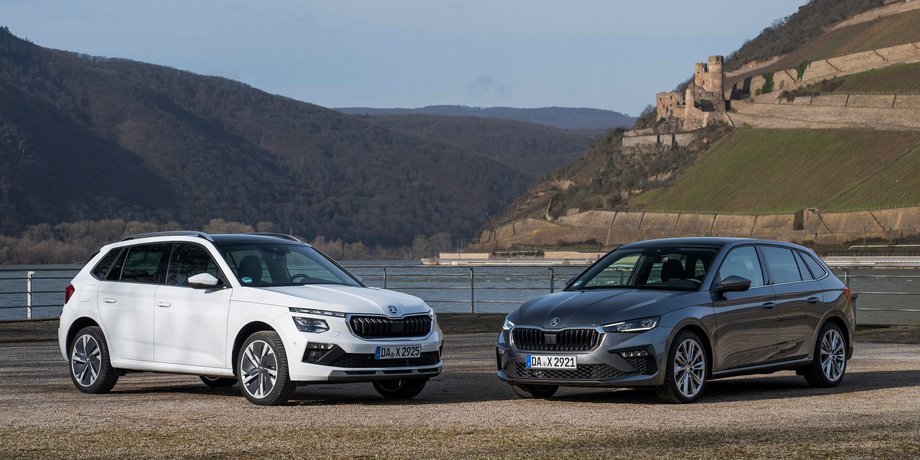 Новые Skoda Scala и Kamiq 2024, Skoda Scala, Skoda Kamiq, кроссовер Skoda, Skoda в Украине, Новая Skoda Scala