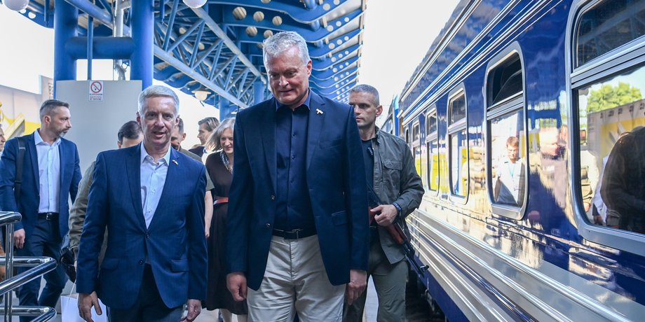 науседа в києві, Ґітанас Науседа  в києві, візит Ґітанас Науседи в київ