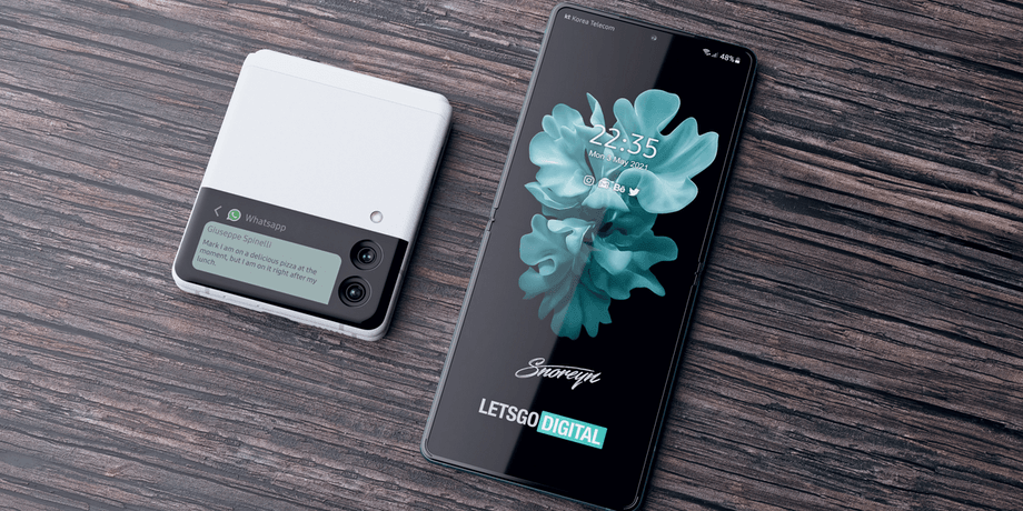 гибкий смартфон, презентация samsung