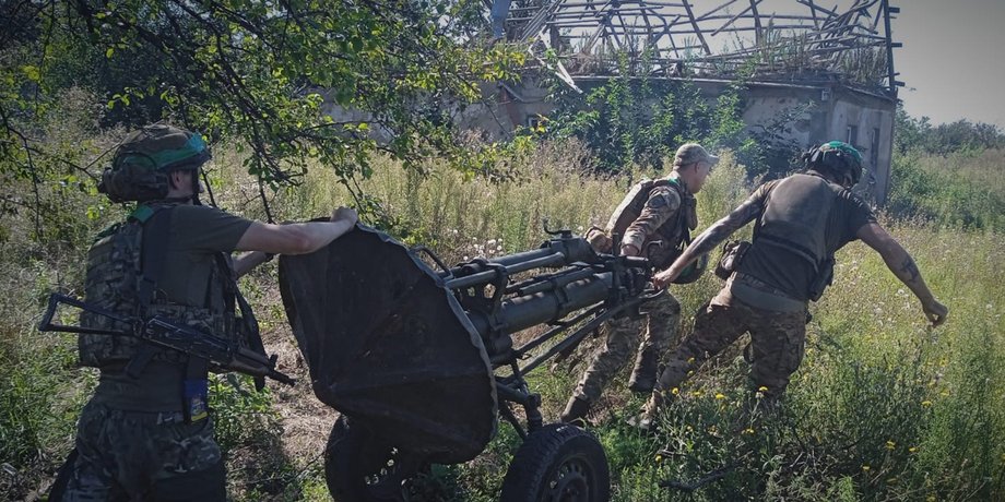 украинские военные