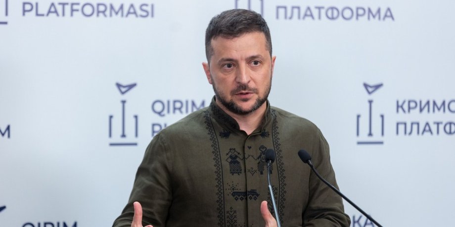 зеленский, президент украины, крымская платформа