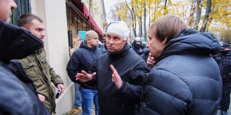 Пострадавший глава полиции Одессы Дмитрий Головин / Фото: dumskaya.net