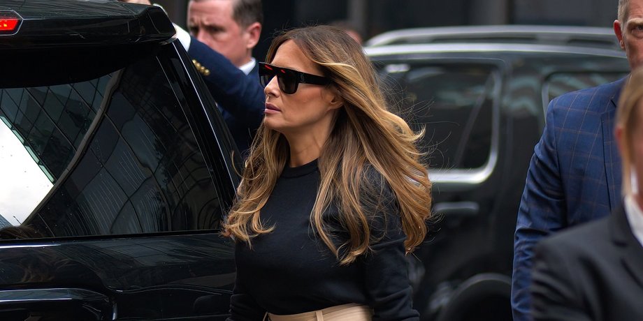 мелания трамп, бывшая первая леди, жена трампа