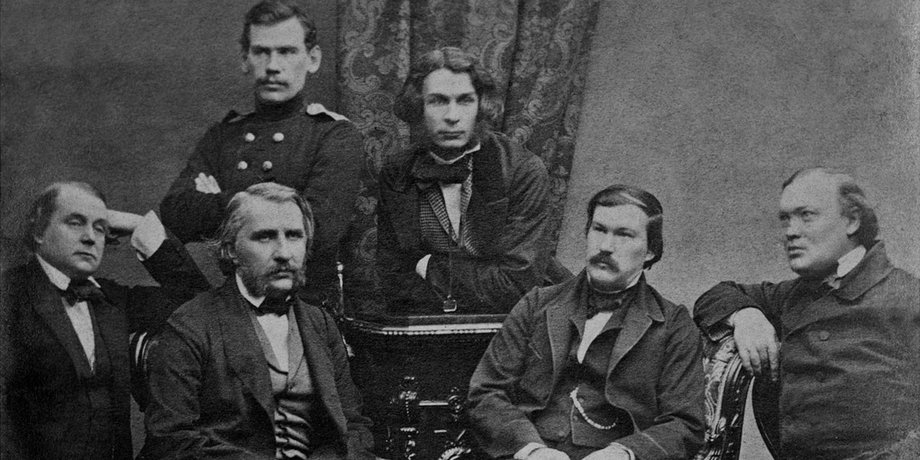 Иван Гончаров, Иван Тургенев, Лев Толстой, Александр Островский