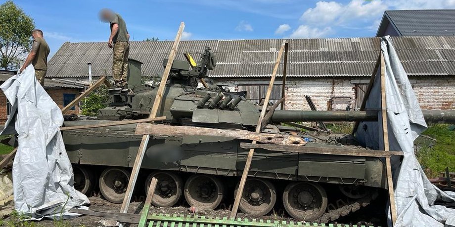 Танк, Сумская область, Тростянец, обстрел, война в Украине
