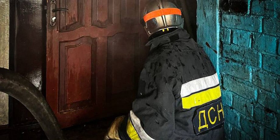 Украинский спасатель