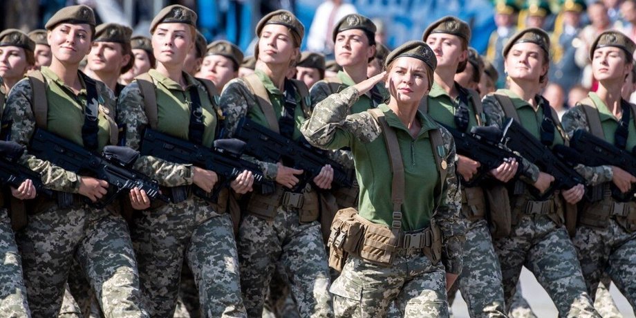 Минобороны, парад, женщины,