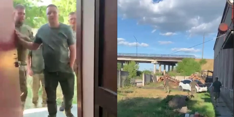 В Черкасской области неизвестные в военной форме ворвались в дом: ТЦК проверяет инцидент (видео)