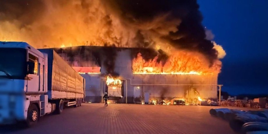 росіяни пошкодили польське підприємство