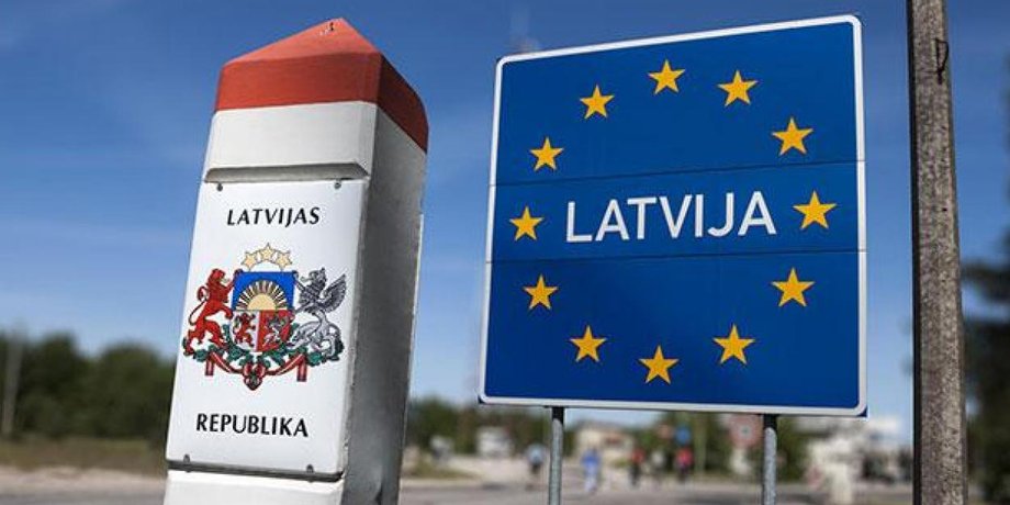 граница латвии с рф