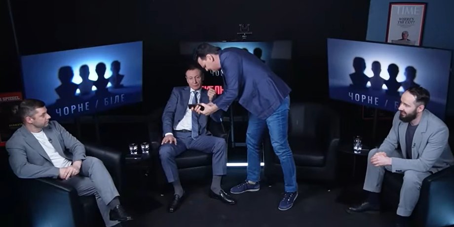 фото суперечки Папієва та Горбенка про тарифи на світло