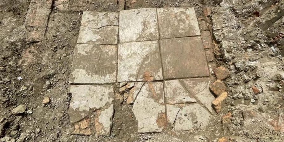Албания, археологи, археология, раскопки, мозаика, бассейн, открытие, строительство, Дуресс, школа, вилла, римляне, город